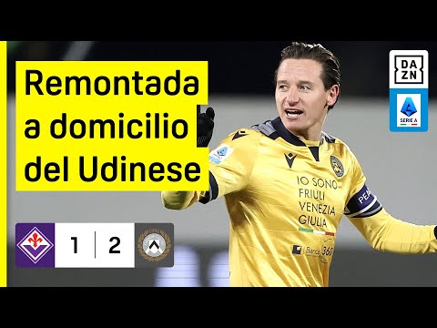 Fiorentina vs Udinese (1-2) | Resumen y goles | Highlights Serie A