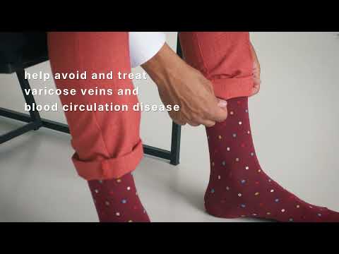RelaxSan Compression Stockings and Fancy Socks