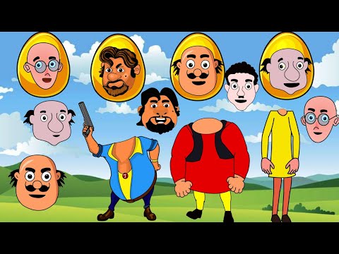 TEBAK GAMBAR MOTU PATLU VS SPIDERMAN FIGHT | WRONG HEAD MOTUPATLU