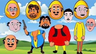 TEBAK GAMBAR MOTU PATLU VS SPIDERMAN FIGHT | WRONG HEAD MOTUPATLU