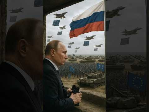 Putin Faces Off Macron's EU Troops in Ukraine 🇷🇺💥🇪🇺🏃‍♂️