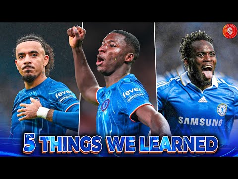 CAICEDO is our NEW ESSIEN! Maresca’s INVERTED FB PROBLEM || 5 Things Learned Man Utd 1-1 Chelsea