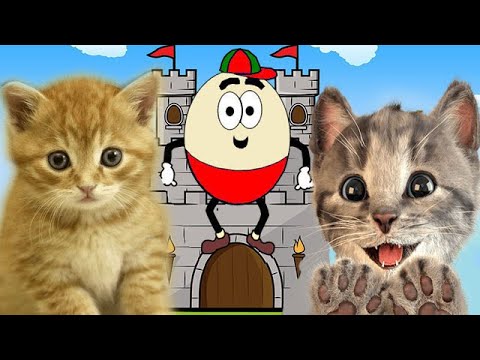 Kitten Humpty Dumpty Animation English Kids Songs