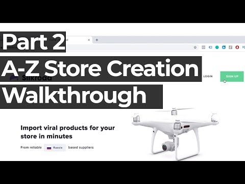 1 Product Store Shopify Drop Shipping | Part 2