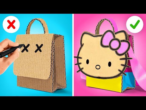 ¡ARTESANÍAS ÚNICAS CON CARTÓN PARA CREAR EN CASA!: Dispensador de Dulces DIY por 123 GO!