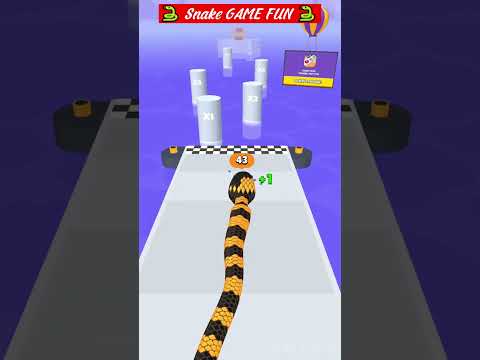 FUN Snake Game🆘#shorts #snakerun #snakegame #funnyvideo