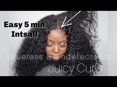 The Softest Curls!! 😍 Glueless & Undetectable Meltdown | Pre-Plucked + Pre-Cut | ft West Kiss Hair