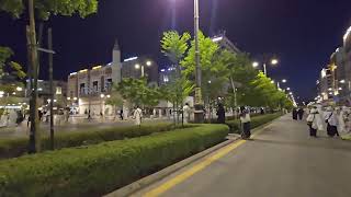 MADINA pak men ek muqam sy kai muqamat ki zyart #madina