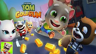 Talking Tom Gold Run Android Gameplay - Talking Tom HD #1