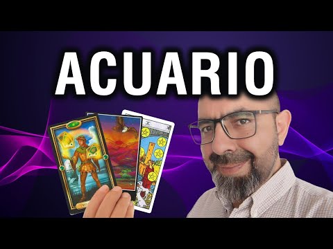 ACUARIO hoy ♒ Tu poder ha abierto este PORTAL MILAGROSO para tu estabilidad y destruir cadenas 🙏🌈🍀