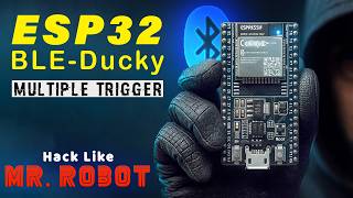 ESP32-BLE-HID: DIY Bluetooth Rubber Ducky like Mr. Robot [Hindi]