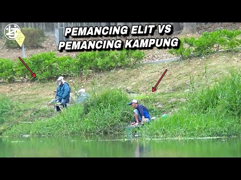 Full strike ..! Mancing Dapat ikan besar bikin tetangga heran