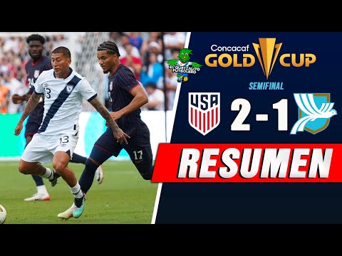 Estados Unidos 2 vs Guatemala 1 / Semifinal Copa Oro 2025 -RESUMEN COMPLETO-