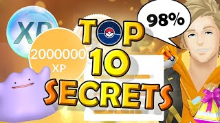 LES 10 PLUS GRANDS SECRETS DES DRESSEURS - POKEMON GO !!