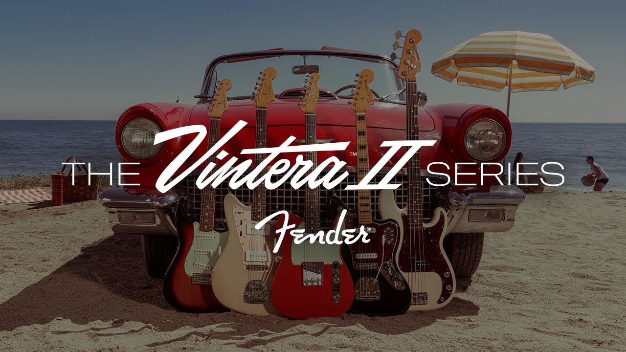 Fender Jazz Bass Vintera II '60s Fiesta Red - Video
