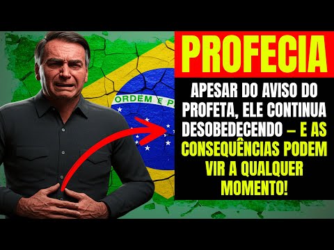 PROFECIA, Apesar do aviso do profeta, ele continua desobedecendo, PROFECIAS