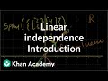 Understanding Vectors and Linear Dependence