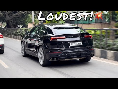 Loudest Lamborghini URUS | NOVITEC EXHAUST | India’s Loudest URUS