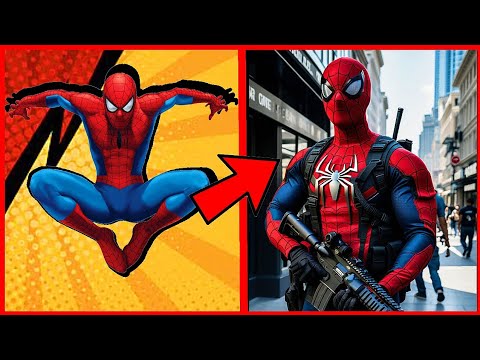 Game 5 Superheroes | Superheroes but Gangster Characters | Marvel And DC