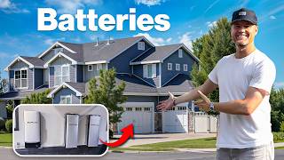 Our FIRST Youtube House! Installing Best New Home Batteries!