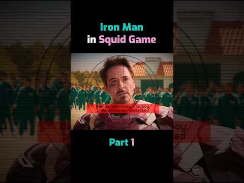 Iron man is squid game #marvel #ironman #viraltiktok #squidgame
