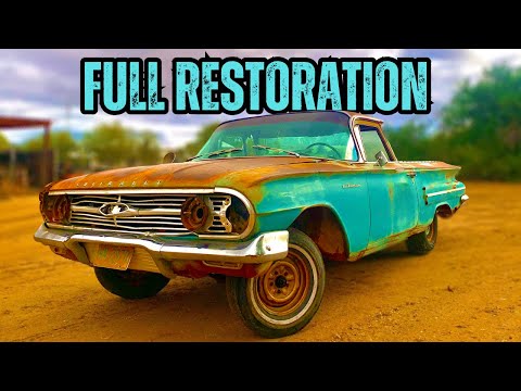 Full build: from rusted out 1960 El Camino to boulevard cruiser (complete restoration)