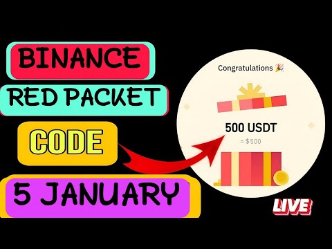 Binance Red Packet Code Today | 2025 Red Packet Code | Binance Gift Today | 5 January Red Packet