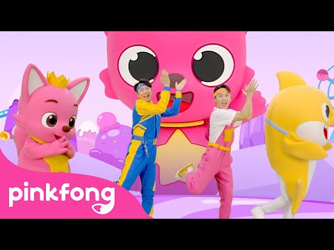 Round & Round with Hoi & Sammy 🎶 | Mingle Game | Dance-Along | Pinkfong Official