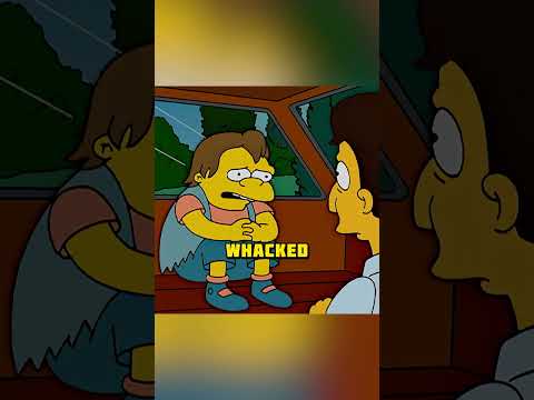 Nelson is upset #thesimpsons