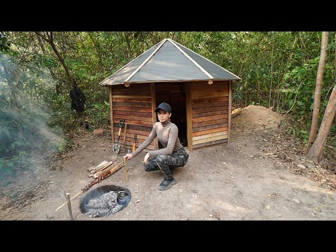 Building a secret underground survival Dugout shelter