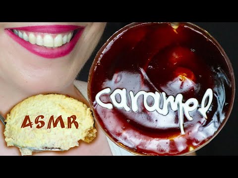 ASMR Dessert: SUPER CREAMY CARAMEL CAKE 🍨 | No Talking Mukbang - 먹방 | Eating Sounds