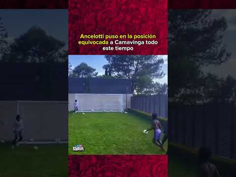 😯 Camavinga estaba jugando en la posición equivocada 😂🔥 | #football #footballshorts #futbol #soccer