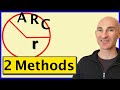 Arc Length and Radian Conversion