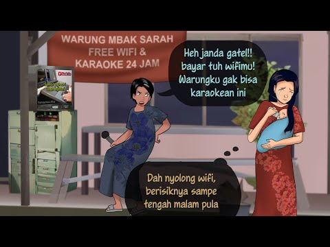 TETANGGA LUCKNUT - Hobi Karaoke horeg 24 jam & Curi wifi | kartun Animasi Drama