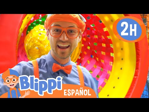 ¡Blippi se divierte a lo grande en el Playtorium Funtastic | Blippi | Moonbug Kids - Parque en Vivo!