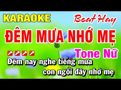 Karaoke Nhạc Sống Tone Nữ Đò Sang Ngang (Beat Hay) Hoài Phong Organ