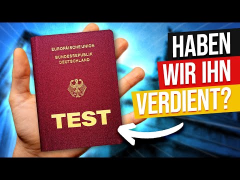 Deutsche machen den Einbürgerungstest und...