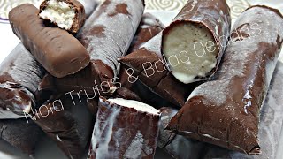 GELADINHO GOURMET COM CASQUINHA DE CHOCOLATE FAÇA E VENDA #geladinho #chocolate #receitasnicia