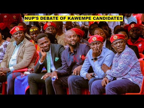 DEBATE YA NUP KYEKOZE BOBI WINE NE BANNE, ZIBADDE NSEKO NJEREERE