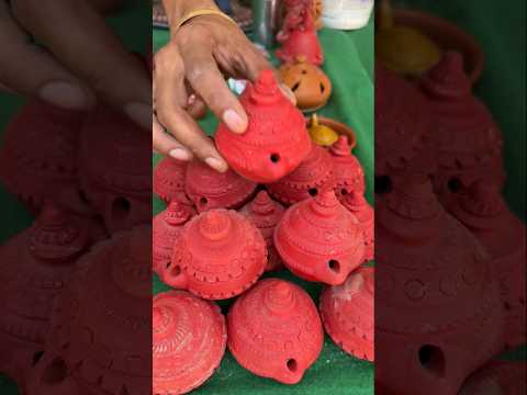 Amazing Clay Deepak & Cup For Tea Coffee ๐ฑ #ytshorts #shorts