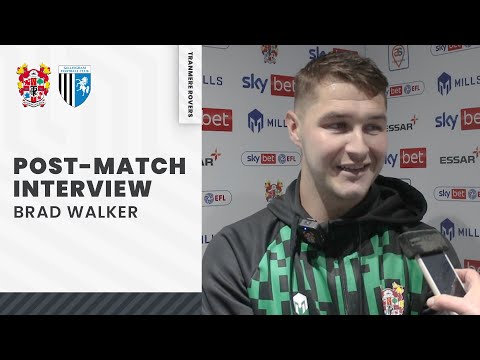 Post Match | Brad Walker (Gillingham H)