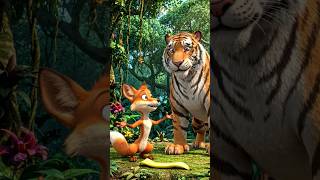 Fox Outsmarts The Tiger #shortsviral