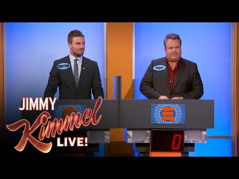 Jimmy Kimmel Plays Name That Thing With Eric Stonestreet & Stephen Amell!