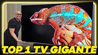 Peguei uma TV GIGANTE pra CASA TECH, Vale a pena? TV TCL QD MINI LED 98"