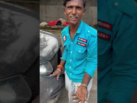 नमन है इन भैया को जो मेरी गाड़ी का बम्पर रिपेयर कर दिया 😱🫣🤣 #youtubeshorts #trending #shorts