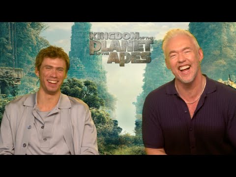 Owen Teague (Noah) and Kevin Durand (Proximus) Talk KINGDOM OF THE PLANET OF THE APES | Interview