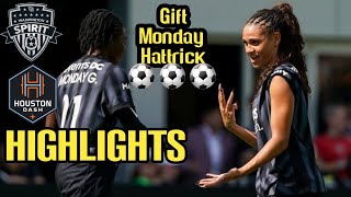 WASHINGTON SPIRIT vs HOUSTON DASH Highlights + Gift Monday INCREDIBLE HATTRICK ⚽ ⚽ ⚽ 🥅 