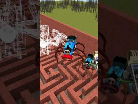 GUESS ALL SIZE CURSED THOMAS THE TANK ENGINE TRAIN FAMILY BIG MAZE Garry's Mod