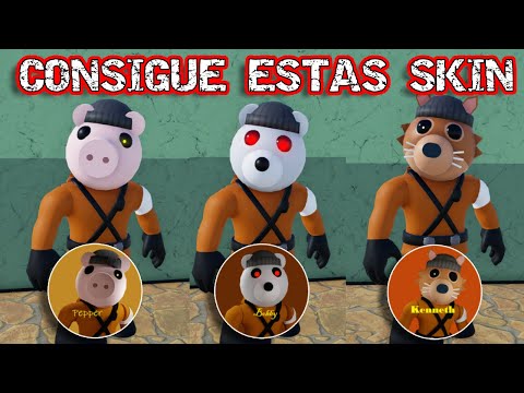 COMO TENER la SKIN BOBBY, PEPPER y KENNETH 😨 PIGGY: Skins Reanimated ROBLOX #roblox #piggy #update