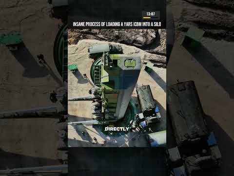 Insane Process of Loading a Yars ICBM Into a Silo